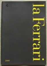 LA FERRARI History F1 Sales Brochure 2000 Ref 1562/00 456 GT GTA F1 360 Spider