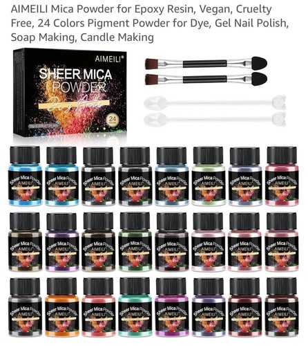Colours mica powder - mica, 10g