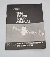 1976 Ford Truck Shop Manual