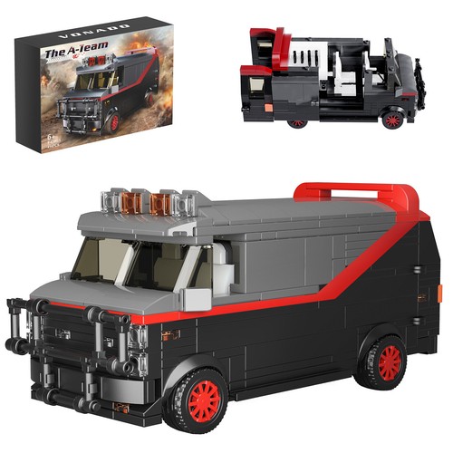 Moc 1983 gmc vandura team - moc,