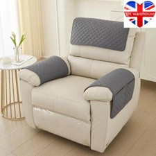 3/4/5Pcs Sofa Cover Recliner Slipcovers Chair Arm Covers with Pockets Headrest