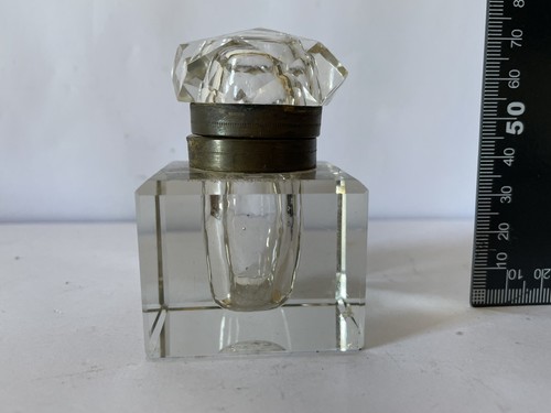 Vintage antique cut glass - cut,