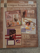 Book - Designer Scrapbooking Pages - Hot Off The Press- Scrapbooking/Card Making