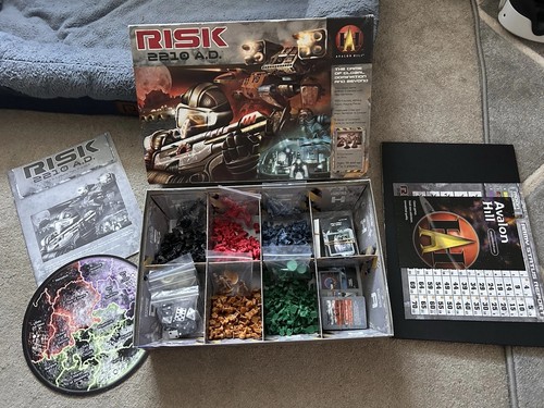 Risk 2210 board - ad, game,