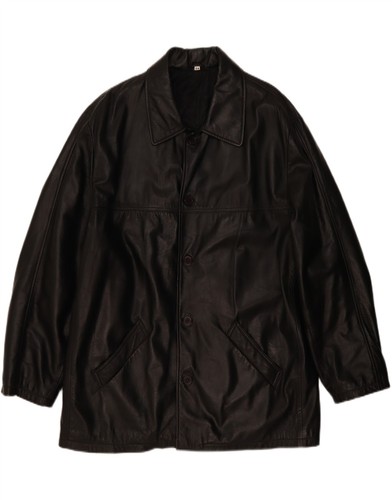 Vintage mens leather jacket - vintage, eu