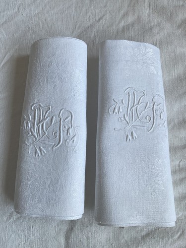 Antique serviettes cotton - antique,