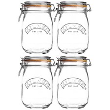 Kilner 4pcs 1 Litre Vintage