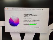 Apple Mac Pro 6,1 2013 Intel