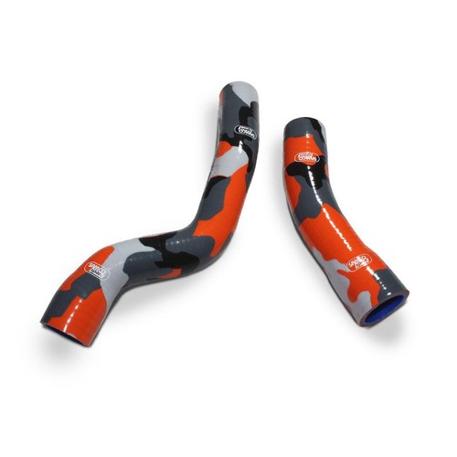 Orange camo samco silicon rad - camo,