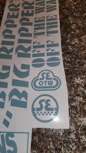 Vans big ripper sticker set - vans,