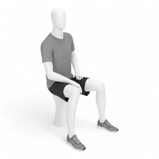 Male Seated Mannequin – Egg