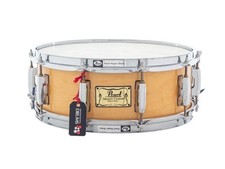 Pearl MMX Masters Custom 14" x 5" Snare Drum, Natural Maple Lacquer