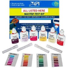 API Master Test Kit Freshwater Saltwater Reef Pond Aquarium Fish Tank Liquid
