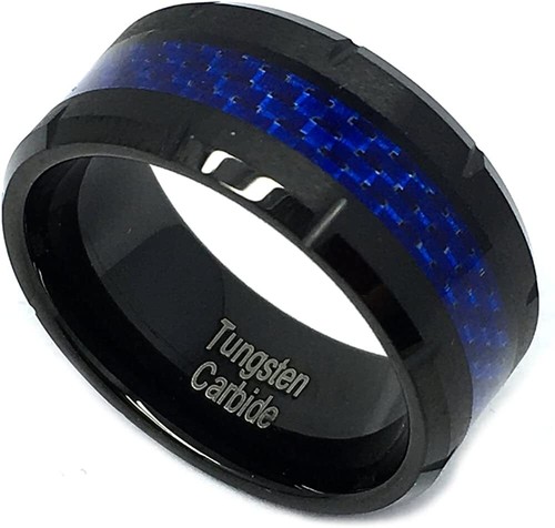 10mm tungsten carbide black - carbide, ip