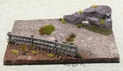 Diorama base track between - diorama,