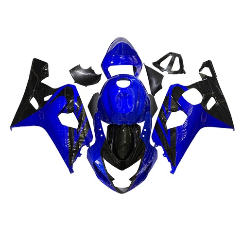 Blue black fairings for suzuki - blue,