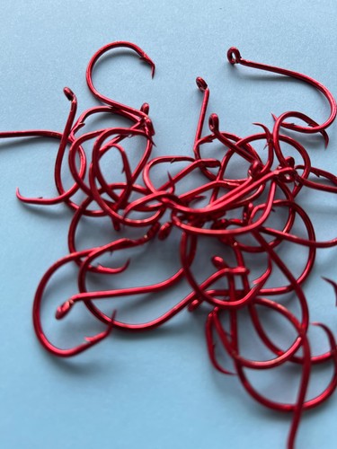 Phoxinus red circle hooks pike - phoxinus,
