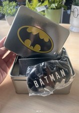 Official Dc Batman’s Belt And Buckle Set In Tin
