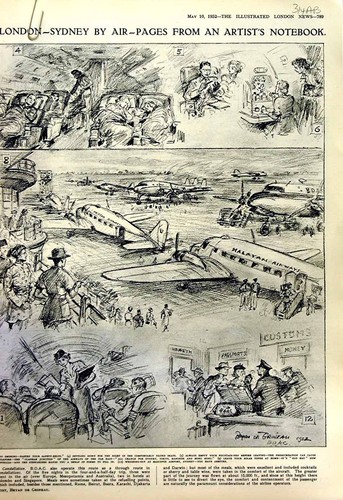 Original old vintage print - vintage,