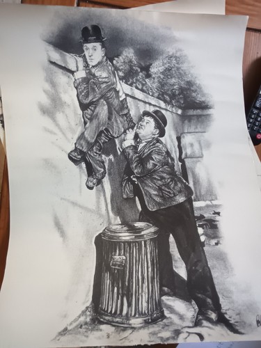 Laurel and hardy large - and,