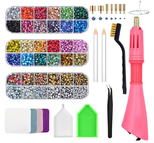 Bedazzler kit with - bedazzler, rhinestones