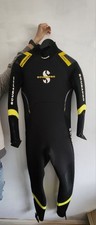 Scubapro Sport 5mm Mens Diving  Wetsuit Yellow Black