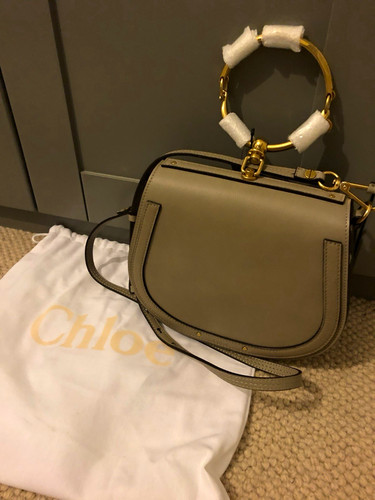 Chloé nile small motty grey - chloé,