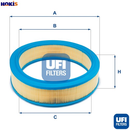 Air filter 118 for fiat - filter,
