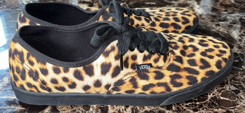 New leopard print vans size - new,