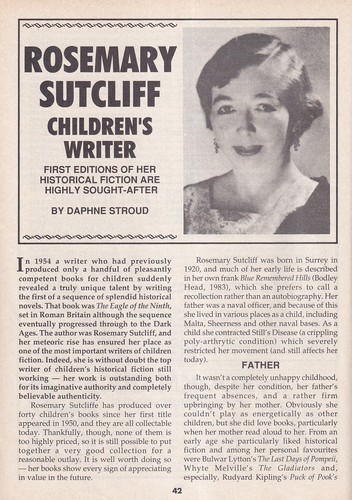Rosemary sutcliff master - :,