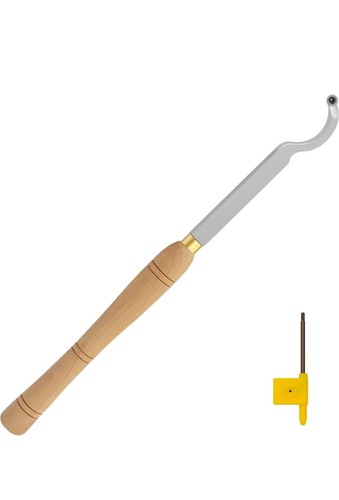 Swan neck hollower woodturning - swan,