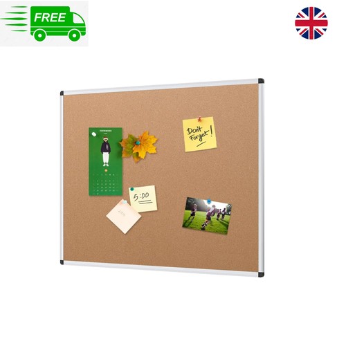 Elegant 120x90cm cork notice - elegant,