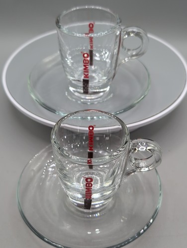 Pair kimbo glass espresso - glass,