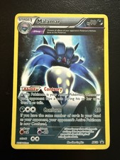 Malabar XY58 Black Star Promo Pokemon Card Light Play Condition