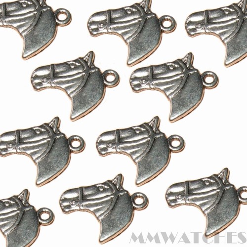Antique silver colour horse - 10,