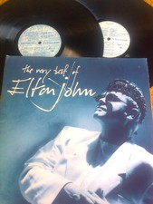 THE VERY BEST OF ELTON JOHN DOUBLE LP 1990 LYRICS ON INNER SLEEVE 26 TRACKS