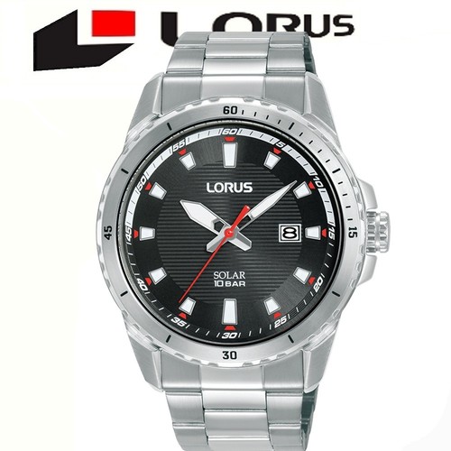 Lorus rx367ax9 solar stainless - solar,