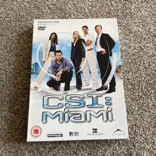 Csi miami dvd - csi, box