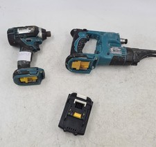 Lot of 3 Cordless Power Tools - Used, Working, Has Scratches and Marks