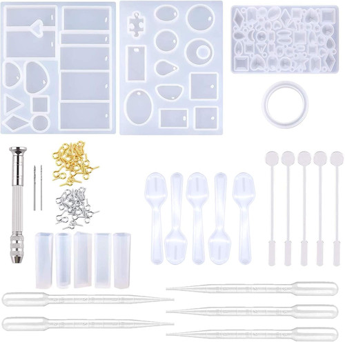 127pcs silicone resin casting - 127pcs,