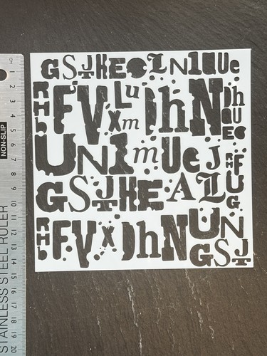 Stencil background words - background,