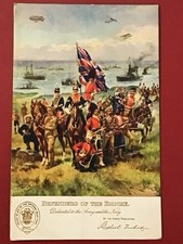 EARLY WW1 ERA TUCK MILITARY PC