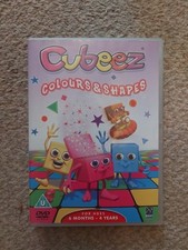 Cubeez Colours & Shapes DVD - Pre School Learning - Free Shipping 