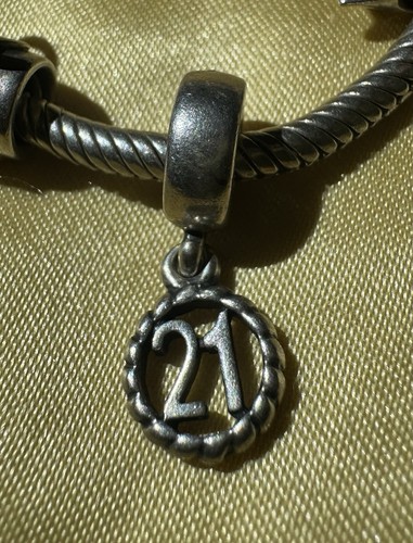 Pandora 21st birthday - 21st, dangle