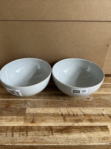 Denby dove grey rice - dove, x2