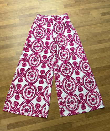 Shein white pink geometric - pink,