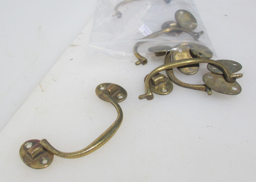 Vintage brass drawer - vintage,