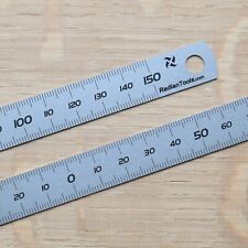 Radian Tools 150mm Metric Steel Centre Rule
