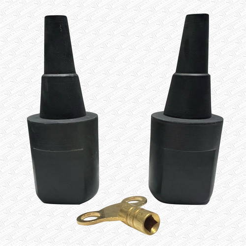 Pair rubber tank bungs - tank, for
