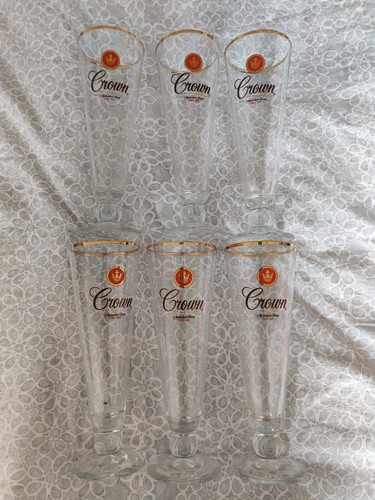 Crown lager vintage flute - lager,